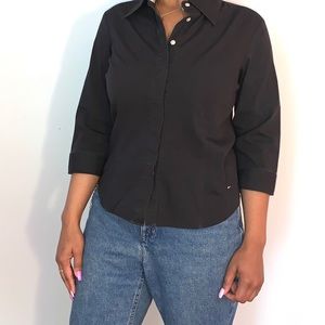 SOLD ❌ Women’s Black Tommy Hilfiger Shirt